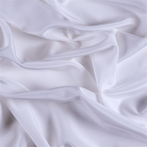 Runway Silks Ivory Silk Crepe de Chine Fabric - Reorderable