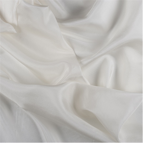 Runway Silks Eggshell Silk Crepe de Chine Fabric - Reorderable