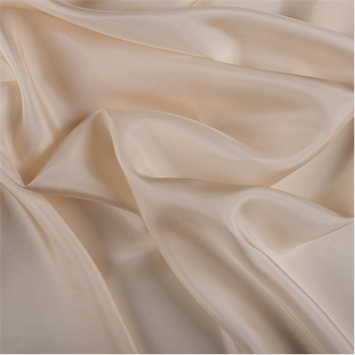 Runway Silks Champagne Silk Crepe de Chine Fabric - Reorderable