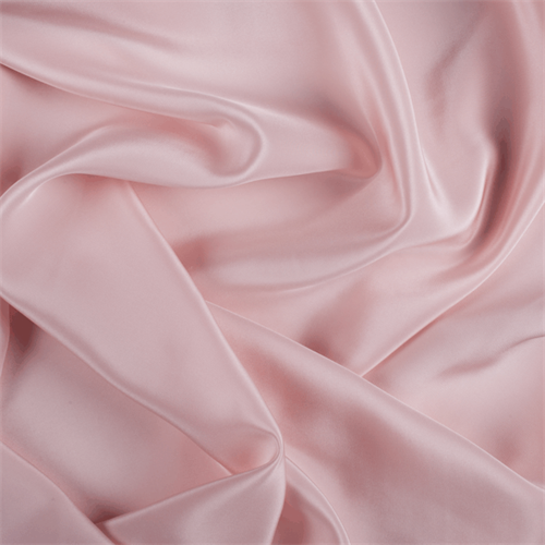 Runway Silks Blush Pink Silk Crepe de Chine Fabric - Reorderable