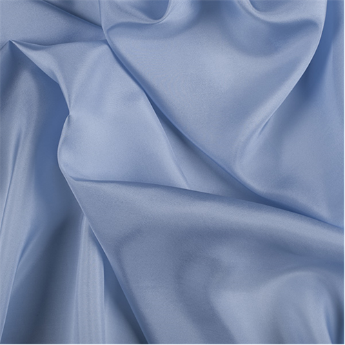 Runway Silks Sky Blue Silk Crepe de Chine Fabric - Reorderable