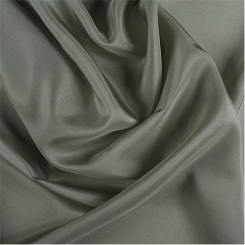 Runway Silks Dark Sage Silk Crepe de Chine Fabric - Reorderable