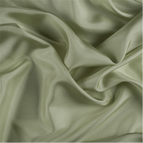 Runway Silks Celery Silk Crepe de Chine Fabric - Reorderable