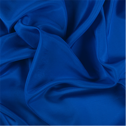 Runway Silks Sapphire Silk Crepe de Chine Fabric - Reorderable