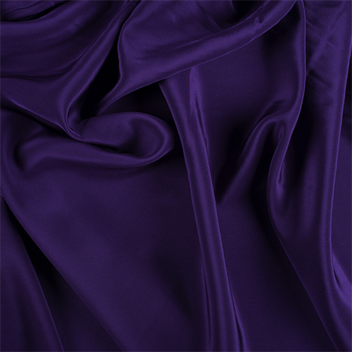 Runway Silks Purple Silk Crepe de Chine Fabric - Reorderable