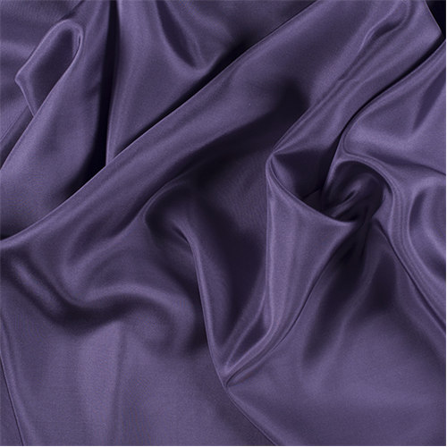 Runway Silks Amethyst Silk Crepe de Chine Fabric - Reorderable