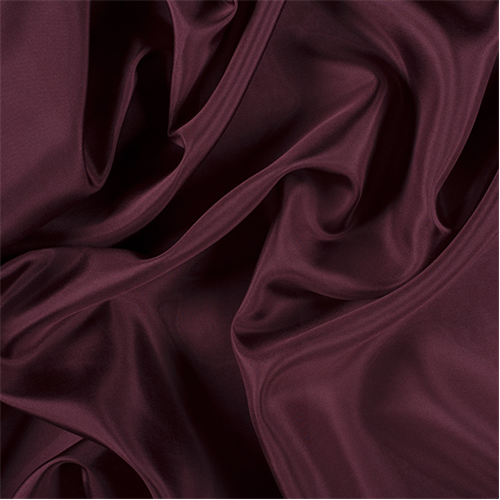 Runway Silks Wine Silk Crepe de Chine Fabric - Reorderable
