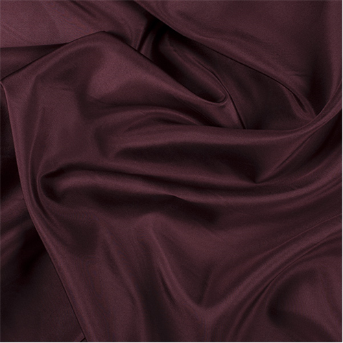 Runway Silks Dark Brick Red Silk Crepe de Chine Fabric - Reorderable