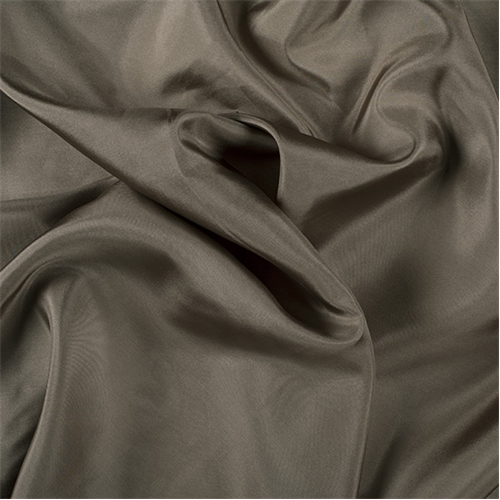 Runway Silks Dark Olive Silk Crepe de Chine Fabric - Reorderable