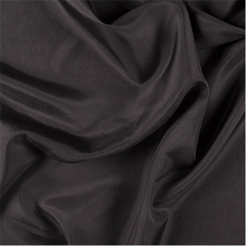 Runway Silks Espresso Silk Crepe de Chine Fabric - Reorderable