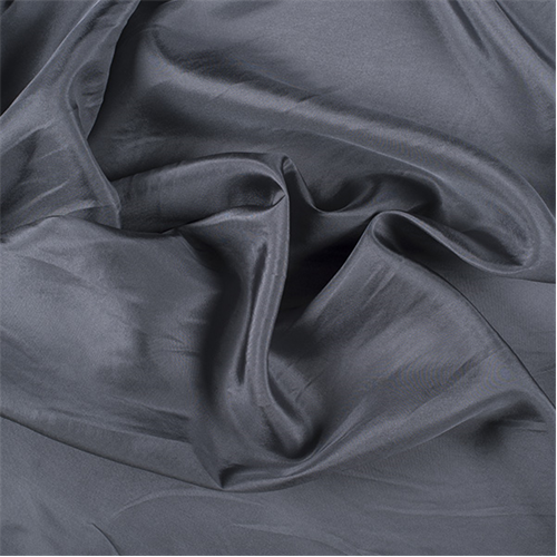 Runway Silks Gray Silk Crepe de Chine Fabric - Reorderable