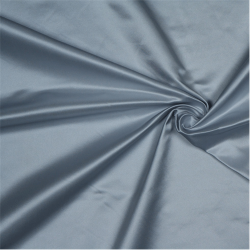 Runway Silks Light Blue Silk Duchess Satin Fabric - Reorderable