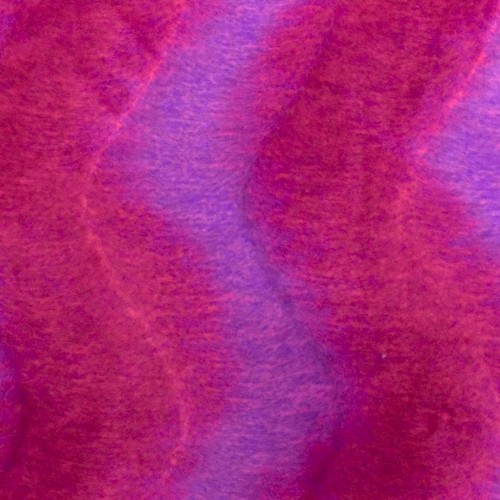 Hot PinkPurple Wave Texture Polyester Faux Fur Knit Fabric