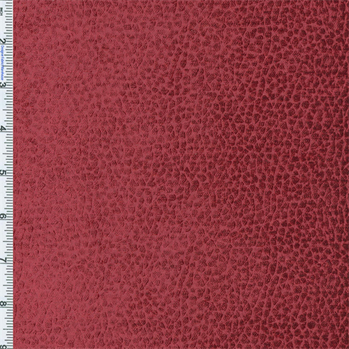 Rouge Berry Red Komodo Reptile Faux Velvet Home Decorating Fabric - Reorderable